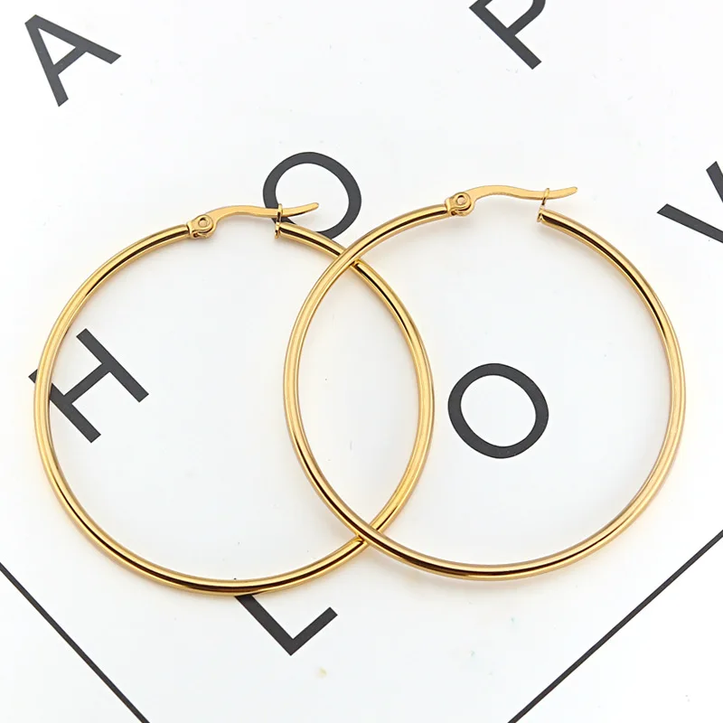 Titanium Steel Earring Eardrop Exaggerated High-grade Titanium Steel Stainless Steel Ear Clip Earrings Anti-allergy
Titanium Steel Earring Eardrop Exaggerated High-grade Titanium Steel Stainless Steel Ear Clip Earrings Anti-allergy