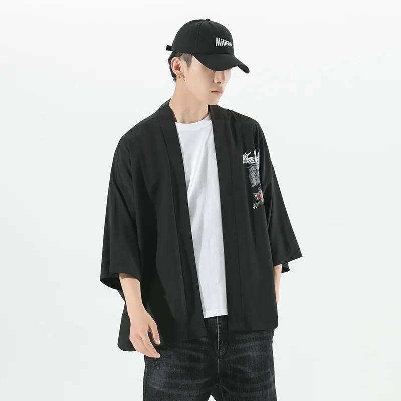 #4208 Black Grey Green Cotton Linen Printed Jacket Men Loose Sunscreen Cardigan Vintage Kimono Coat Plus Size Jacket Thin Summer
#4208 Black Grey Green Cotton Linen Printed Jacket Men Loose Sunscreen Cardigan Vintage Kimono Coat Plus Size Jacket Thin Summer
