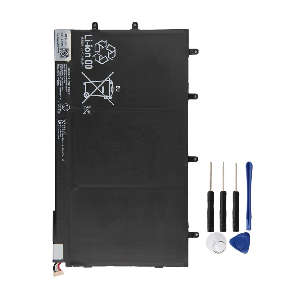 

Original Replacement Tablet Battery LIS3096ERPC For SONY Xperia Tablet Z Tablet 1ICP3/65/100-3 Rechargable Batteries 6000mAh