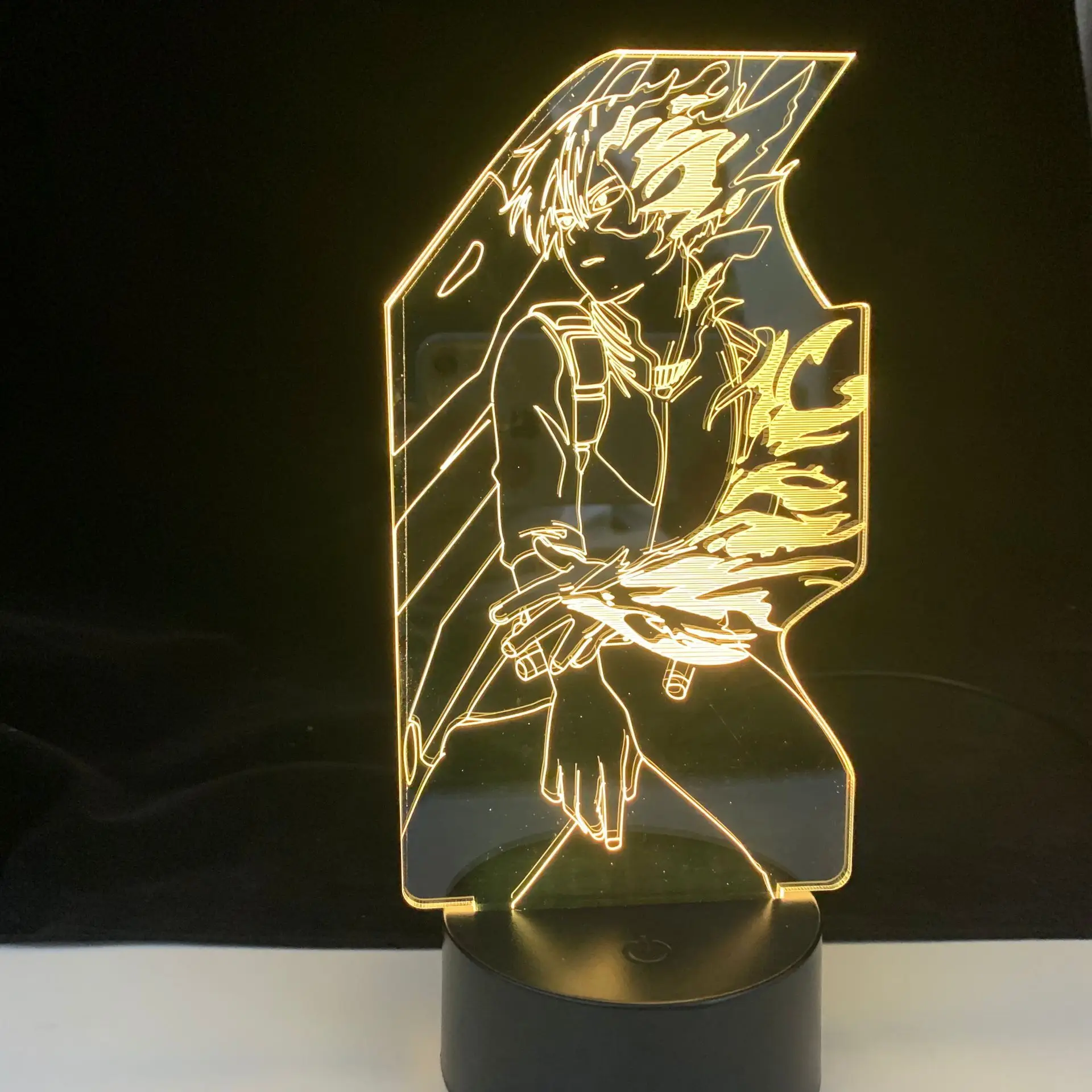 Anime My Hero Academia Shoto Todoroki for Bedroom Acrylic 3D Lamp Decor Nightlight Kids Fans Birthday Gift Manga Led Night Light
Anime My Hero Academia Shoto Todoroki for Bedroom Acrylic 3D Lamp Decor Nightlight Kids Fans Birthday Gift Manga Led Night Light