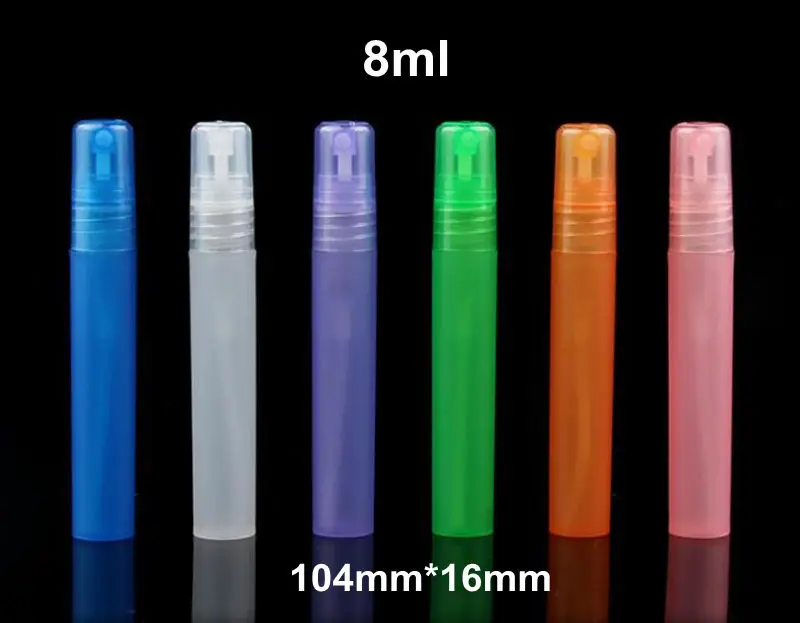 50pcs/lot 8ml Plastic Perfume Bottle,Frosted PP Perfume Sample Test Bottle,8cc Mist Spray Bottle Refillable
50pcs/lot 8ml Plastic Perfume Bottle,Frosted PP Perfume Sample Test Bottle,8cc Mist Spray Bottle Refillable
