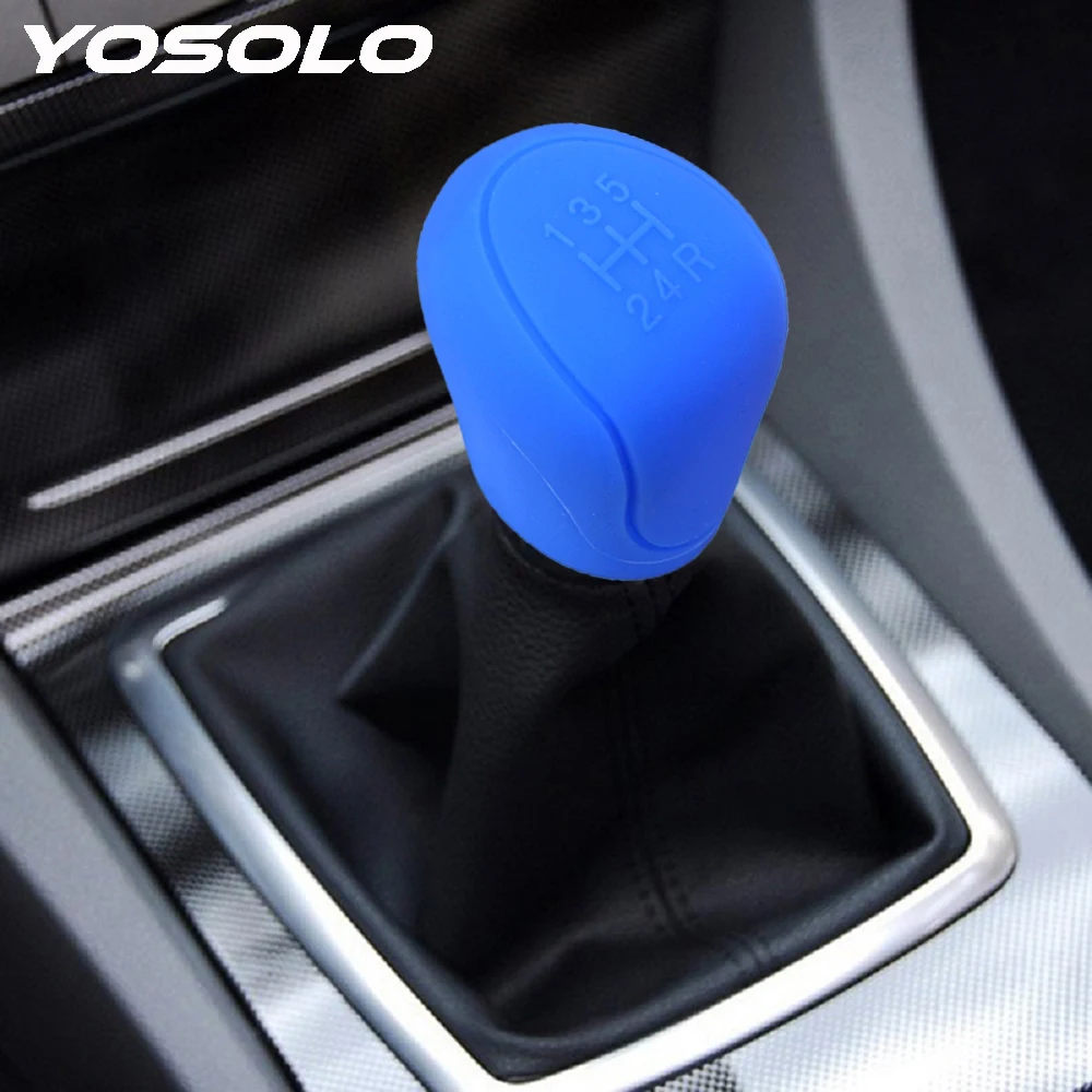 Силиконовый автомобильный рычаг переключения передач YOSOLO для ESCORT Ford Focus 2 3 4 MK2 MK3