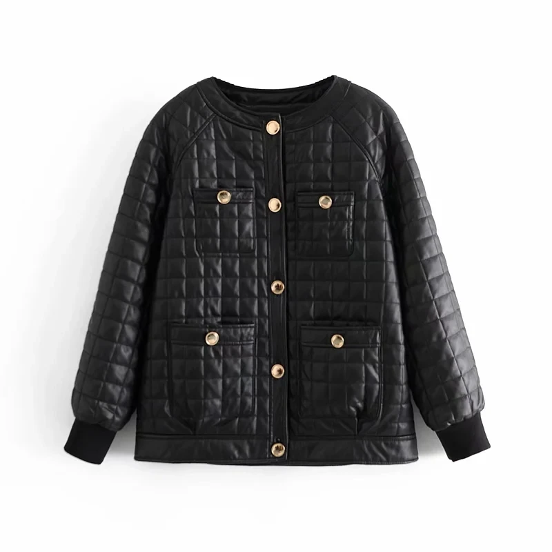 Winter New Products 2020 Round Neck Gold Single Breasted Raglan Sleeve Thick Loose Jacket Coat Women
Winter New Products 2020 Round Neck Gold Single Breasted Raglan Sleeve Thick Loose Jacket Coat Women