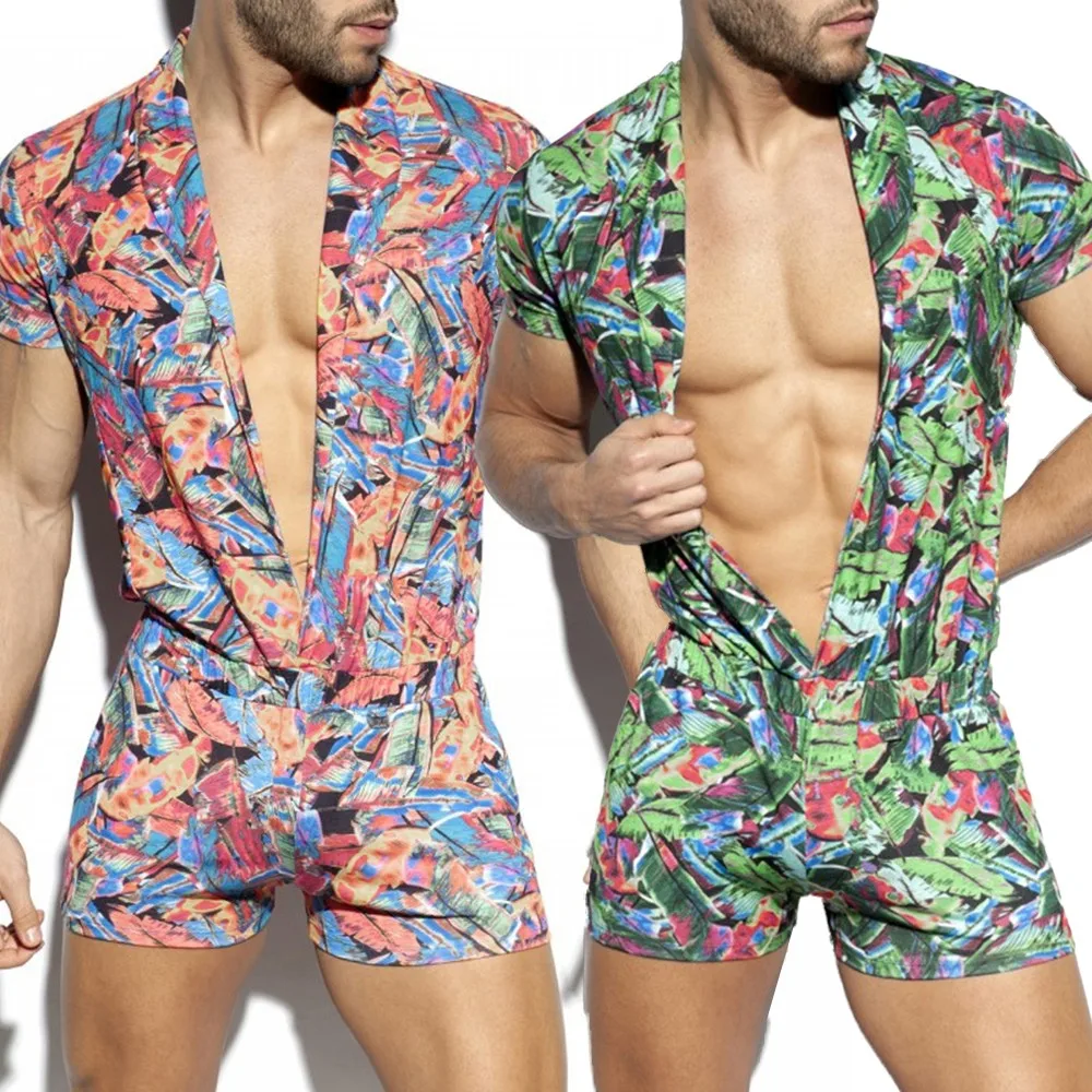 Fashion Men Printed Rompers Short Sleeve V Neck Lapel Jumpsuit Hawaii Streetwear 2021 Casual Vacation Shorts Playsuit Hombre
Fashion Men Printed Rompers Short Sleeve V Neck Lapel Jumpsuit Hawaii Streetwear 2021 Casual Vacation Shorts Playsuit Hombre