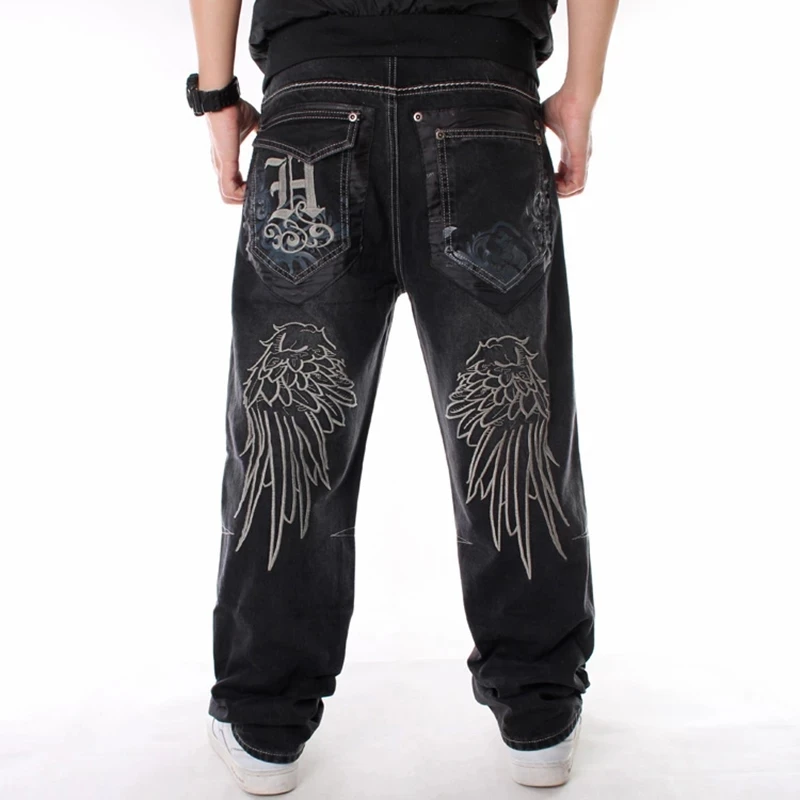 Vintage Black Baggy Jeans Men Wide Leg Jeans For Men Loose Skateboard Denim Pants Hip Hop Rap Oversize 30-38 46 Trousers
Vintage Black Baggy Jeans Men Wide Leg Jeans For Men Loose Skateboard Denim Pants Hip Hop Rap Oversize 30-38 46 Trousers