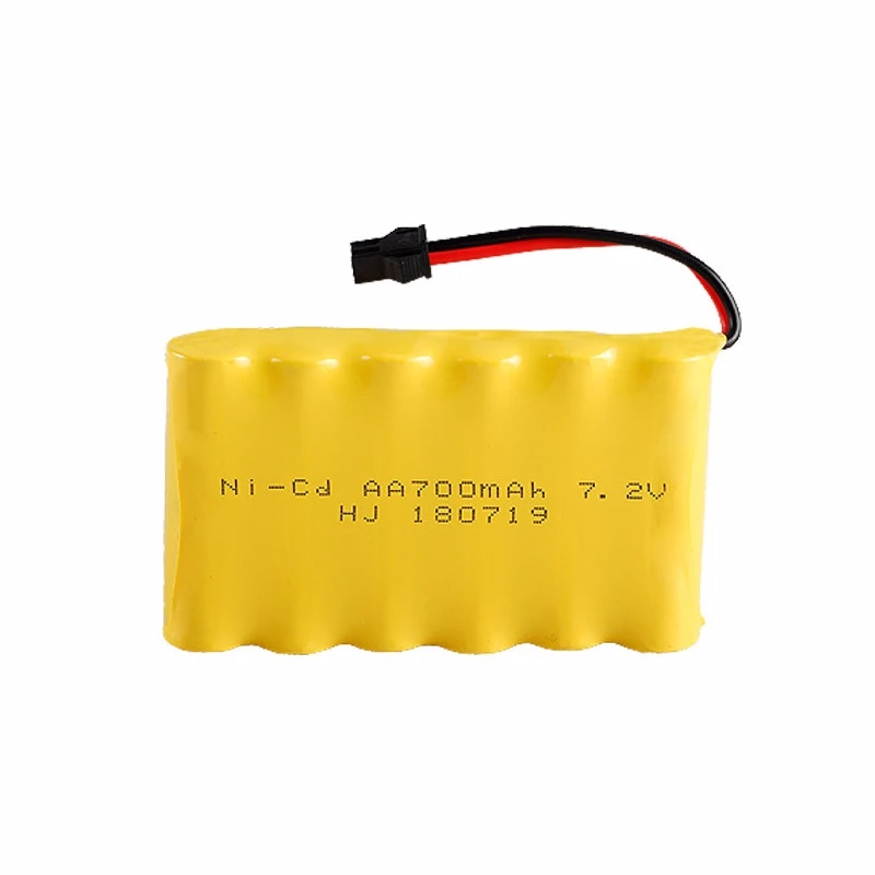 Upgrade 7.2v 700mah NiCD Battery + charger For Rc Toys Cars Tanks Trucks Robot Guns Boats AA 7.2v Rechargeable Battery Pack 3pcs
Upgrade 7.2v 700mah NiCD Battery + charger For Rc Toys Cars Tanks Trucks Robot Guns Boats AA 7.2v Rechargeable Battery Pack 3pcs