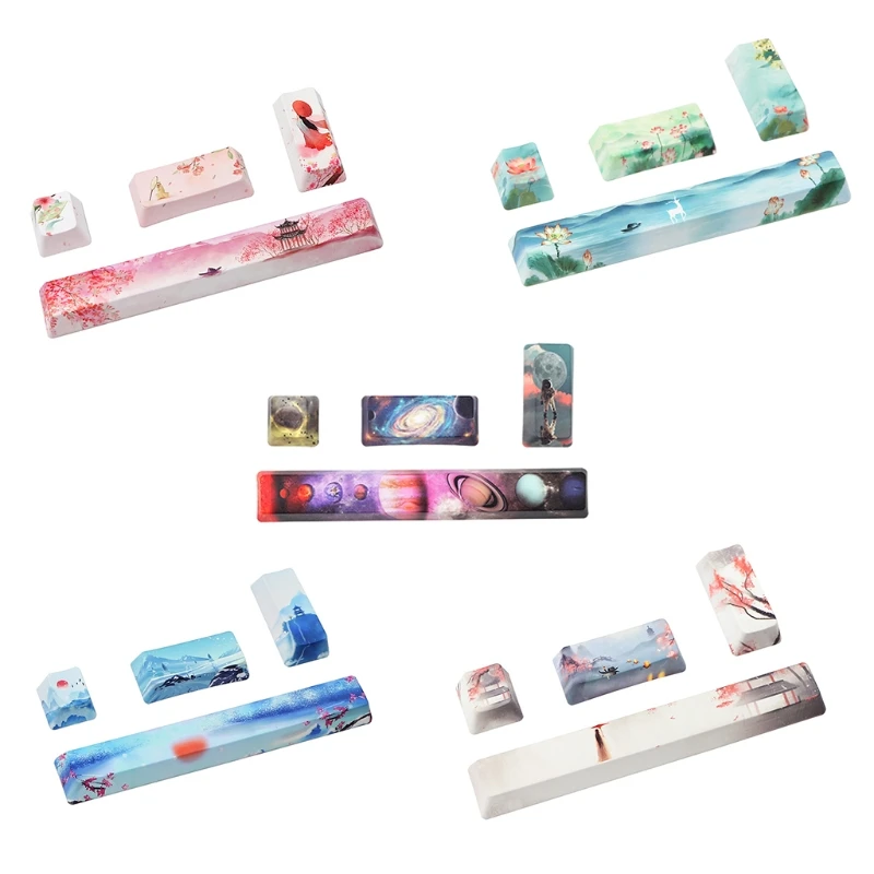 DIY Keycap PBT ESC Enter 6.25U Spacebar Keycap Five Sides Dye-Subbed Keycap for Mechanical Keyboard OEM Profile (4PCS)
DIY Keycap PBT ESC Enter 6.25U Spacebar Keycap Five Sides Dye-Subbed Keycap for Mechanical Keyboard OEM Profile (4PCS)