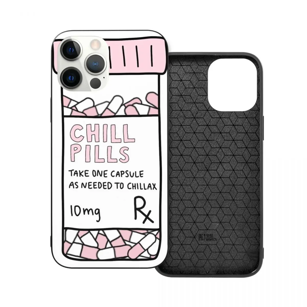 Take A Chill Pill PC Glass TPU Phone Bumper for iPhone 13 12 11 Xs Xr X Pro Max Mini 7 8 Se2 Plus 6 6S
Take A Chill Pill PC Glass TPU Phone Bumper for iPhone 13 12 11 Xs Xr X Pro Max Mini 7 8 Se2 Plus 6 6S