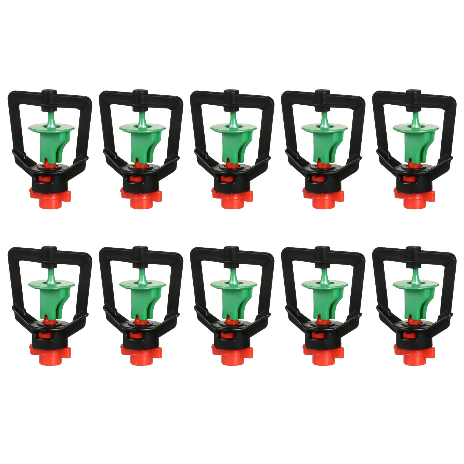10pcs Hanged Spinner Rotating Damping Sprinkler 360 Degree Rotating Micro Sprinkler Drip Irrigation Nozzle for Lawns and Gardens
10pcs Hanged Spinner Rotating Damping Sprinkler 360 Degree Rotating Micro Sprinkler Drip Irrigation Nozzle for Lawns and Gardens