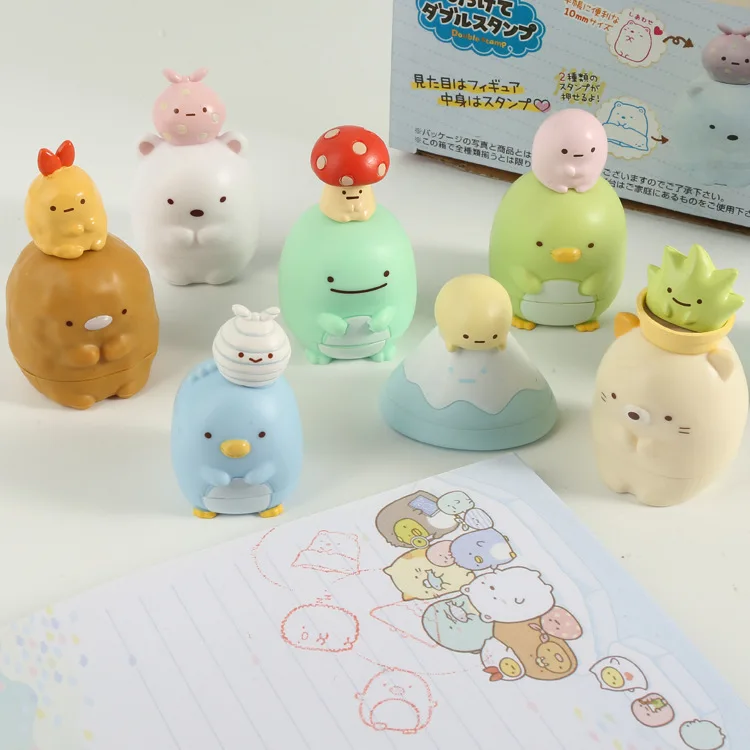 43% 8pcs/lots Japan Double seal stamp corner creature ornaments decorative Action Figures vinyl doll WJ01
43% 8pcs/lots Japan Double seal stamp corner creature ornaments decorative Action Figures vinyl doll WJ01
