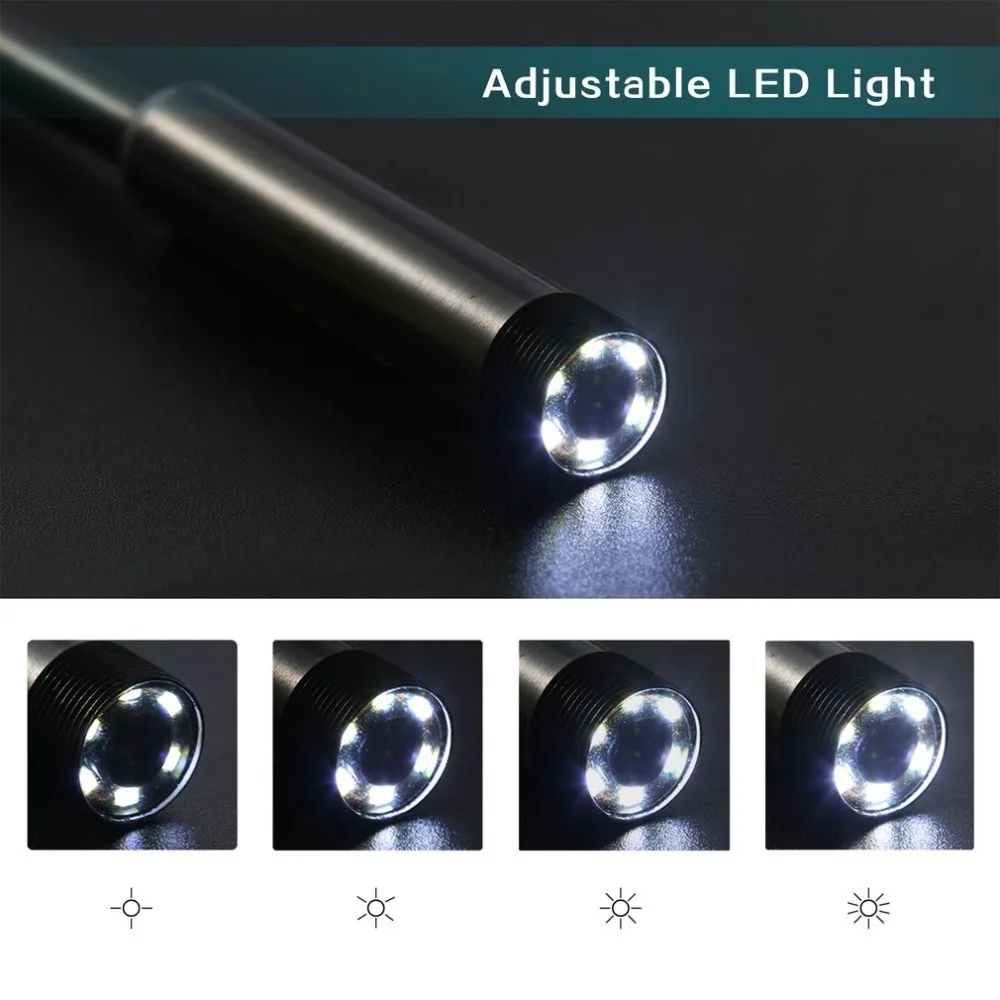 1/1.5/2/3.5/5M 5.5mm Endoscope Camera 720P Soft Cable Waterproof 6 LED Mini USB Endoscope Inspection Camera For Android PC
1/1.5/2/3.5/5M 5.5mm Endoscope Camera 720P Soft Cable Waterproof 6 LED Mini USB Endoscope Inspection Camera For Android PC
