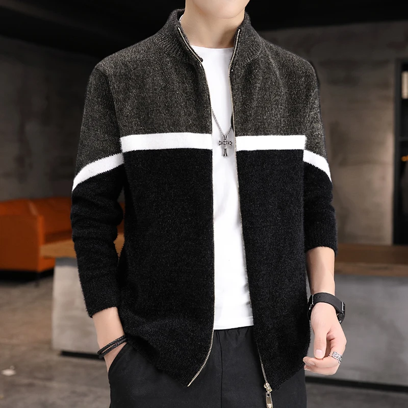 2020 Spring and Autumn New Men's Sweatshirt Jacket Men's Fashion Trend Cardigan Sweater Slim Chinese Stand Collar Casual Jacket
2020 Spring and Autumn New Men's Sweatshirt Jacket Men's Fashion Trend Cardigan Sweater Slim Chinese Stand Collar Casual Jacket