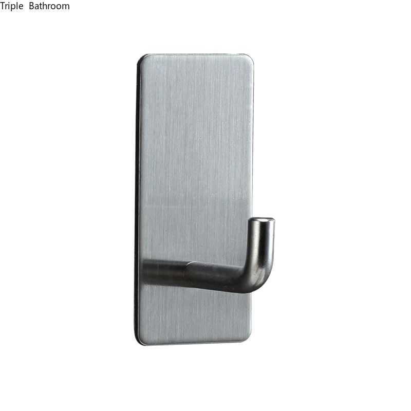 Stainless Steel Wall Hook Self Punch-free Adhesive Sticky Bathroom Home Key Bag Hanger Storage Hanging Holder Towel Rack
Stainless Steel Wall Hook Self Punch-free Adhesive Sticky Bathroom Home Key Bag Hanger Storage Hanging Holder Towel Rack
