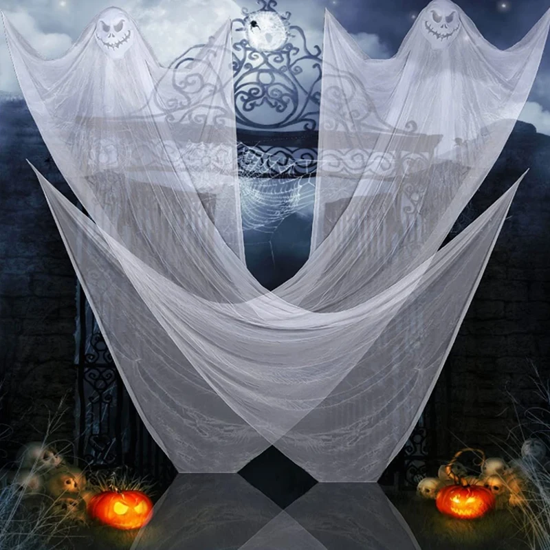 Promotion! Halloween Flying Gauze Ghost Ornaments Scary Ghost Decoratie Hanged Ghost Gauze Haunted House Outdoor Party Props
Promotion! Halloween Flying Gauze Ghost Ornaments Scary Ghost Decoratie Hanged Ghost Gauze Haunted House Outdoor Party Props