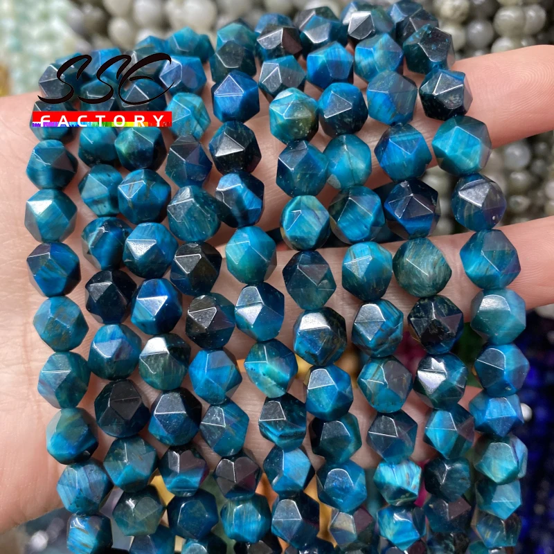 Natural Blue Tiger Eye Stone Beads Faceted Loose Spacer Beads for Jewelry Making Diy Bracelet Necklace Accessories 6 8 10 Mm 15"
Natural Blue Tiger Eye Stone Beads Faceted Loose Spacer Beads for Jewelry Making Diy Bracelet Necklace Accessories 6 8 10 Mm 15"