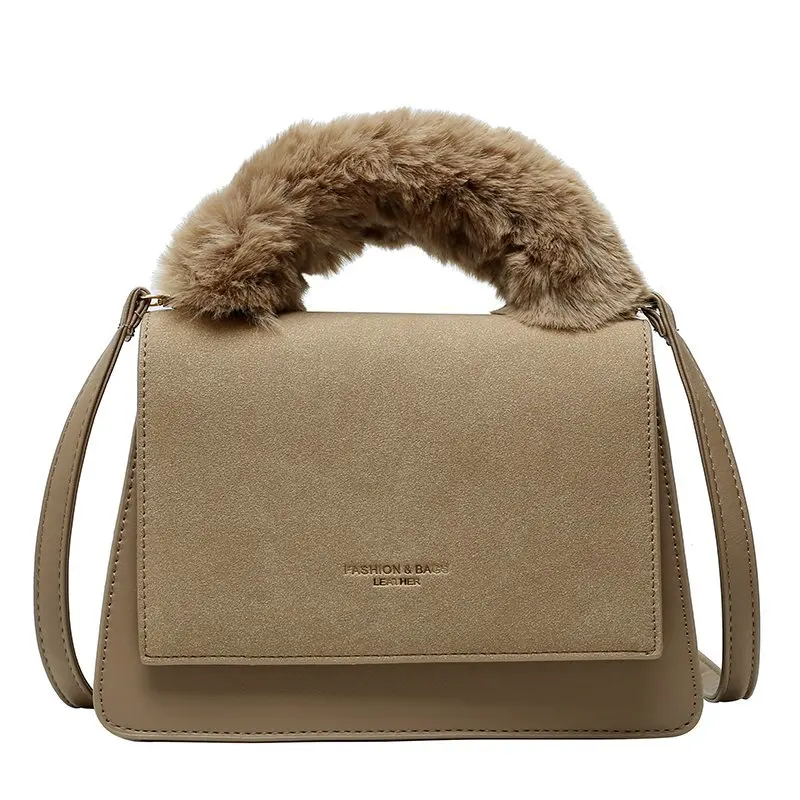 Faux Fur Handle Small PU Leather Crossbody Bags for Women 2020 Winter Trending Handbags Women's Simple Shoulder Hand Bag
Faux Fur Handle Small PU Leather Crossbody Bags for Women 2020 Winter Trending Handbags Women's Simple Shoulder Hand Bag