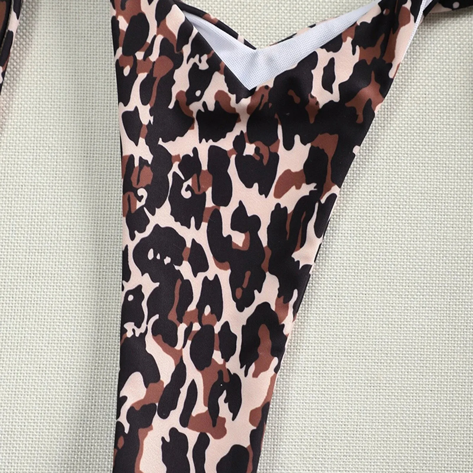 62# Women Bandeau Leopard Pattern Bandage Bikinis Push-Up Brazilian Swimwear Beachwear Swimsuit Split Swimsuit High Waist Bikini
62# Women Bandeau Leopard Pattern Bandage Bikinis Push-Up Brazilian Swimwear Beachwear Swimsuit Split Swimsuit High Waist Bikini