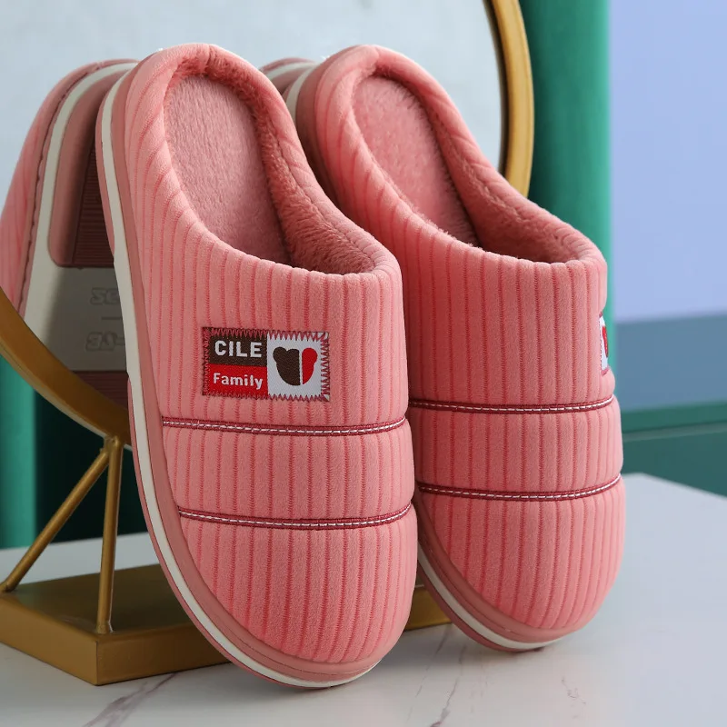 Flat Slippers House women Winter Warm Plush Slippers Casual Flip Flop Men Indoor House Shoes Women Soft Non-slip Floor Footwear
Flat Slippers House women Winter Warm Plush Slippers Casual Flip Flop Men Indoor House Shoes Women Soft Non-slip Floor Footwear
