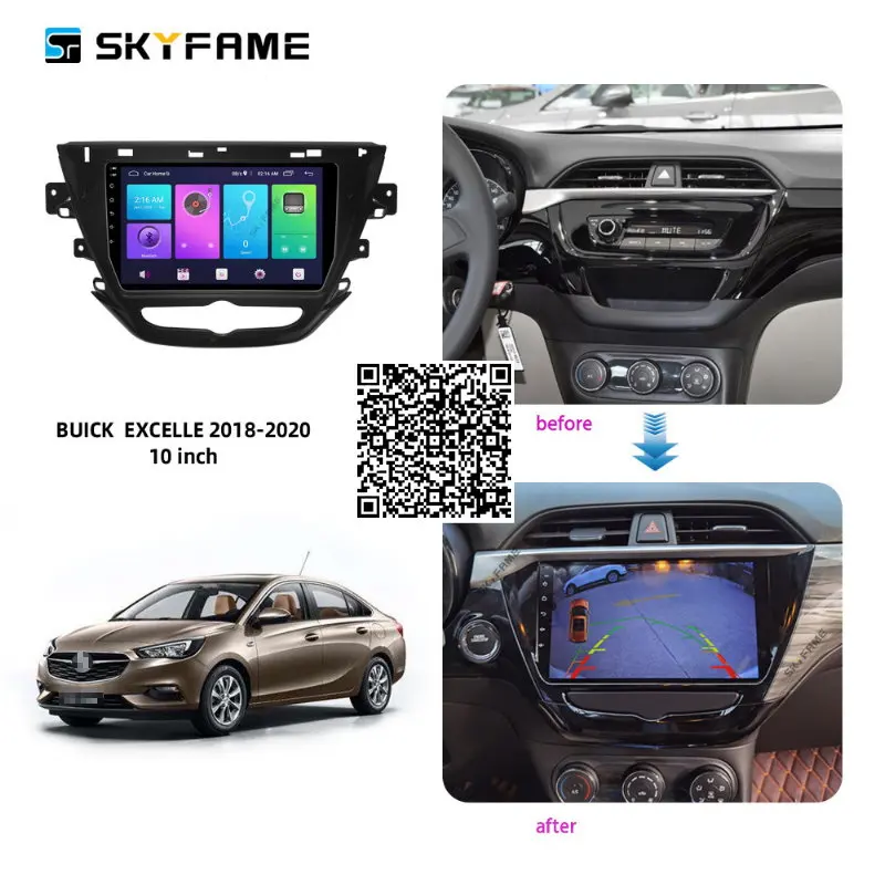 SKYFAME Car Radio Stereo For Buick Excelle 2018/2019/2020 Android Multimedia System GPS Navigation DVD Player
SKYFAME Car Radio Stereo For Buick Excelle 2018/2019/2020 Android Multimedia System GPS Navigation DVD Player
