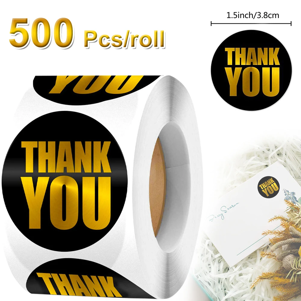 1.5 Inch Thank You Stickers Thank You Label Sticker Round Gold Foil Stamping Thank You Sticker Roll Holiday Gift Craft Supplies
1.5 Inch Thank You Stickers Thank You Label Sticker Round Gold Foil Stamping Thank You Sticker Roll Holiday Gift Craft Supplies