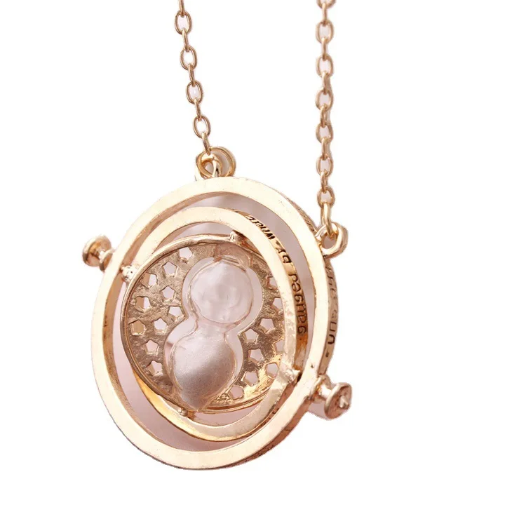 Hot Selling Necklace Time Turner Necklace Hourglass Necklace Hermione Granger Rotating SPins New
Hot Selling Necklace Time Turner Necklace Hourglass Necklace Hermione Granger Rotating SPins New