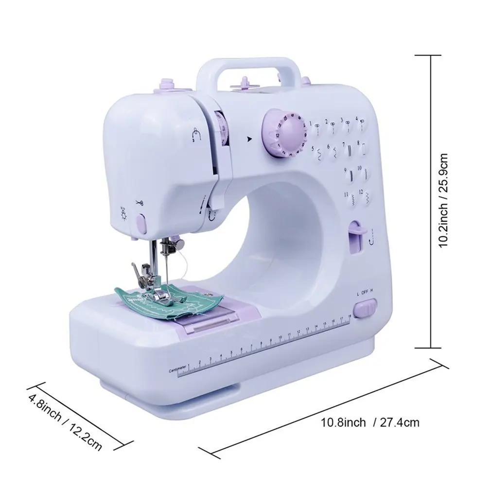 Mini 12 Stitches Sewing Machine Household Multifunction Double Thread And Speed Free-arm Electric Sewing Machine 
Mini 12 Stitches Sewing Machine Household Multifunction Double Thread And Speed Free-arm Electric Sewing Machine