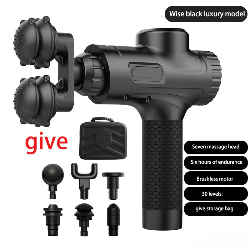 Massage Gun Deep Tissue Percussion Muscle Hand-held Electric Massager Fascia Relieves Pain Athletes body Relaxation Rest
Massage Gun Deep Tissue Percussion Muscle Hand-held Electric Massager Fascia Relieves Pain Athletes body Relaxation Rest