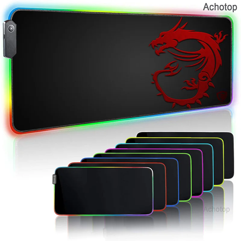 MSI Gaming Mouse Pad RedDragon RGB Mousepad Large Keyboard Cover Non-Slip Rubber Base Computer Carpet Desk Mat PC Gamer MousePad
MSI Gaming Mouse Pad RedDragon RGB Mousepad Large Keyboard Cover Non-Slip Rubber Base Computer Carpet Desk Mat PC Gamer MousePad