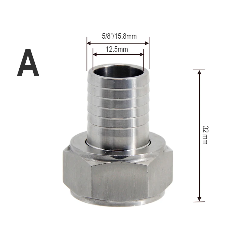 Быстроразъемные соединители Brew Shark 1/2" BSP из нержавеющей стали
Быстроразъемные соединители Brew Shark 1/2" BSP из нержавеющей стали