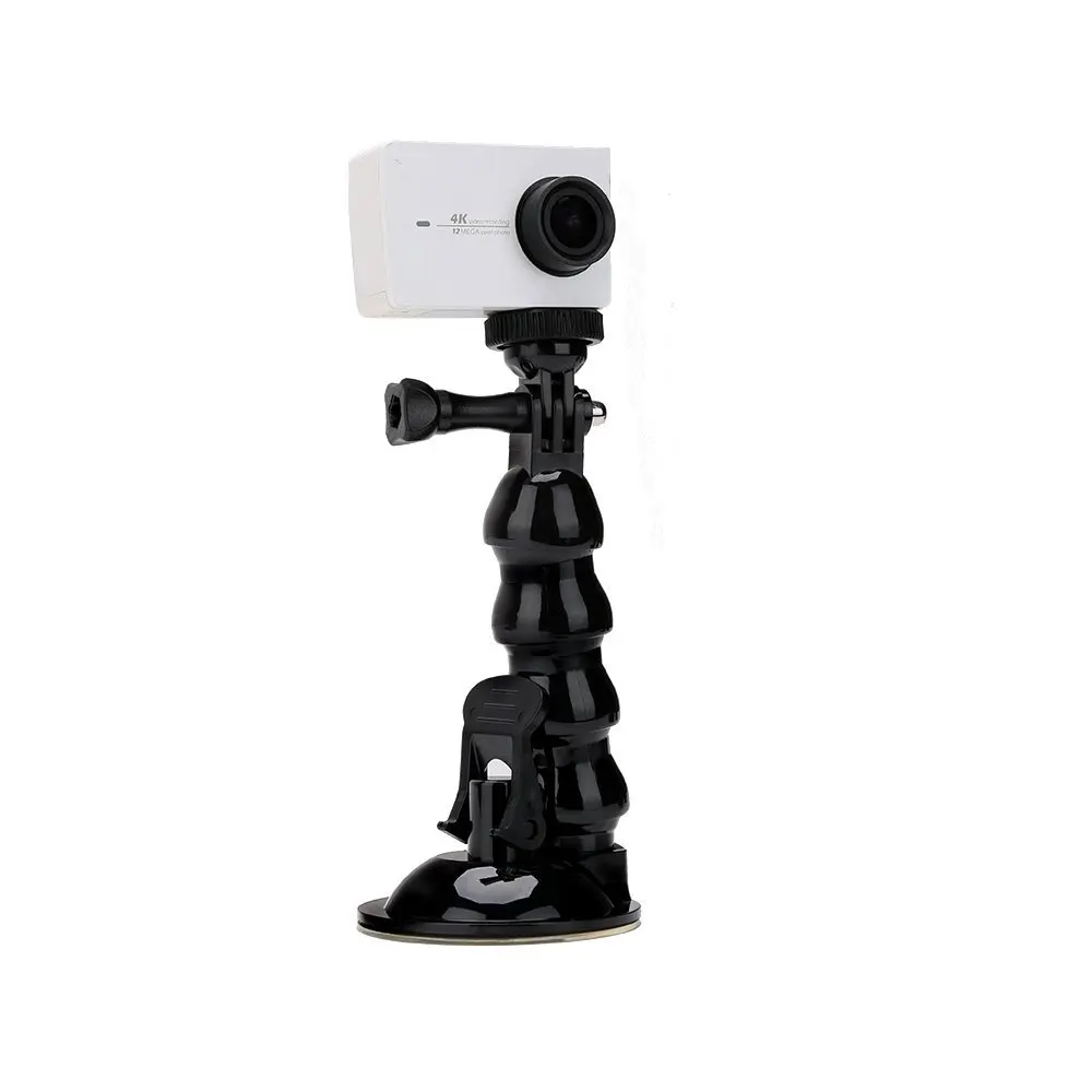 Автомобильное крепление на присоске для GoPro Hero 8 7 6 5 4 3 + всех камер Xiaomi Yi Go pro SJcam SJ4000