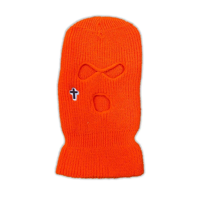 Fashion Cross Balaclava Three-hole Ski Mask Tactical Mask Full Face Mask Winter Hat Party Mask Limited Embroidery bone masculino
Fashion Cross Balaclava Three-hole Ski Mask Tactical Mask Full Face Mask Winter Hat Party Mask Limited Embroidery bone masculino