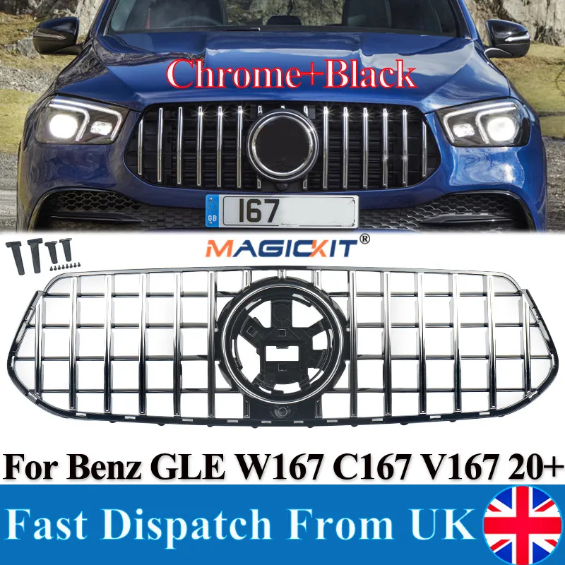 Решетка MagicKit GLE SUV Coupe GTS panamerica для Mercedes W167 C167 V167 2020 AMG LINE
Решетка MagicKit GLE SUV Coupe GTS panamerica для Mercedes W167 C167 V167 2020 AMG LINE