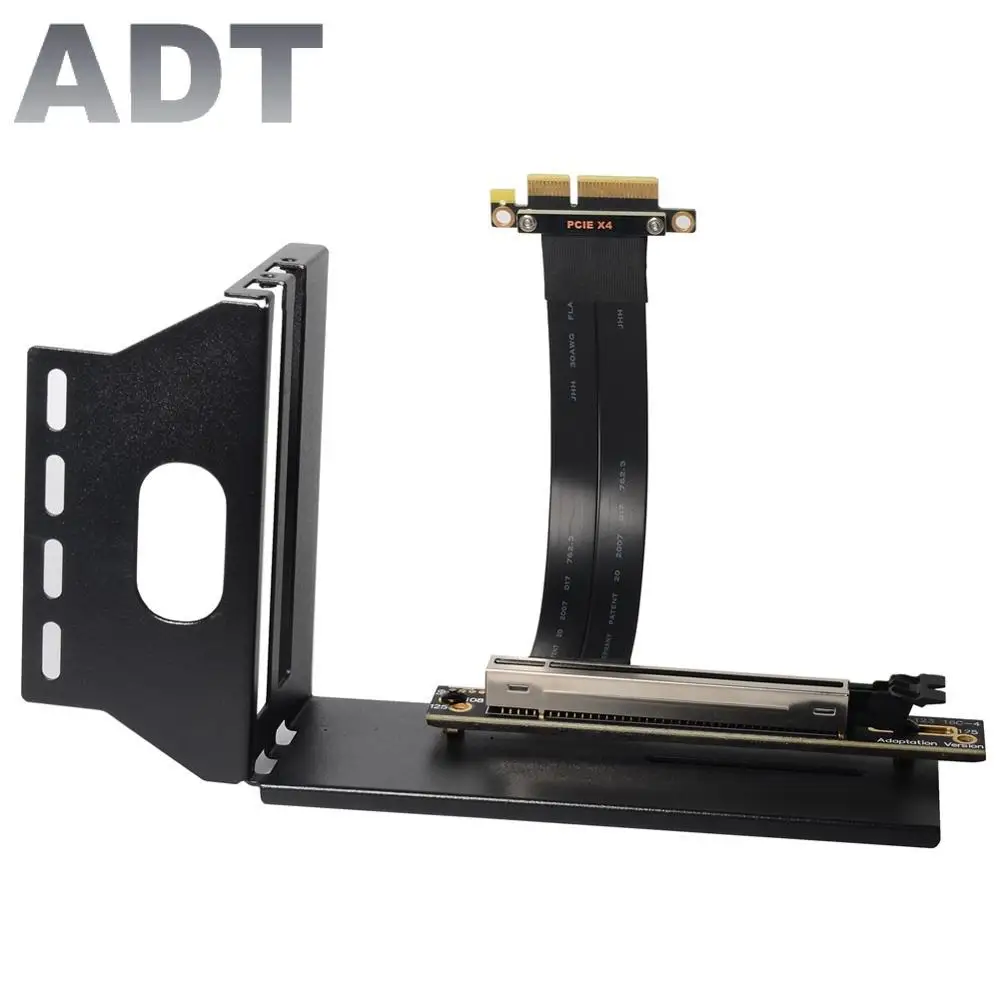 Черная видеокарта Riser PCI-E x16 x4, вертикальный кронштейн, держатель графического процессора GEN3 PCI-e 3,0 16X до 4x, увеличительный кабель 10 ~ 100 см
Черная видеокарта Riser PCI-E x16 x4, вертикальный кронштейн, держатель графического процессора GEN3 PCI-e 3,0 16X до 4x, увеличительный кабель 10 ~ 100 см