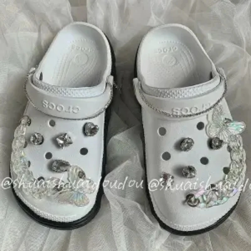 Vintage Butterfly Croc Charms Lovely Bundle Charms for Crocs DIY 2021 New Brand Chain Shoe Decoration Croc Cute for Girls Gift
Vintage Butterfly Croc Charms Lovely Bundle Charms for Crocs DIY 2021 New Brand Chain Shoe Decoration Croc Cute for Girls Gift