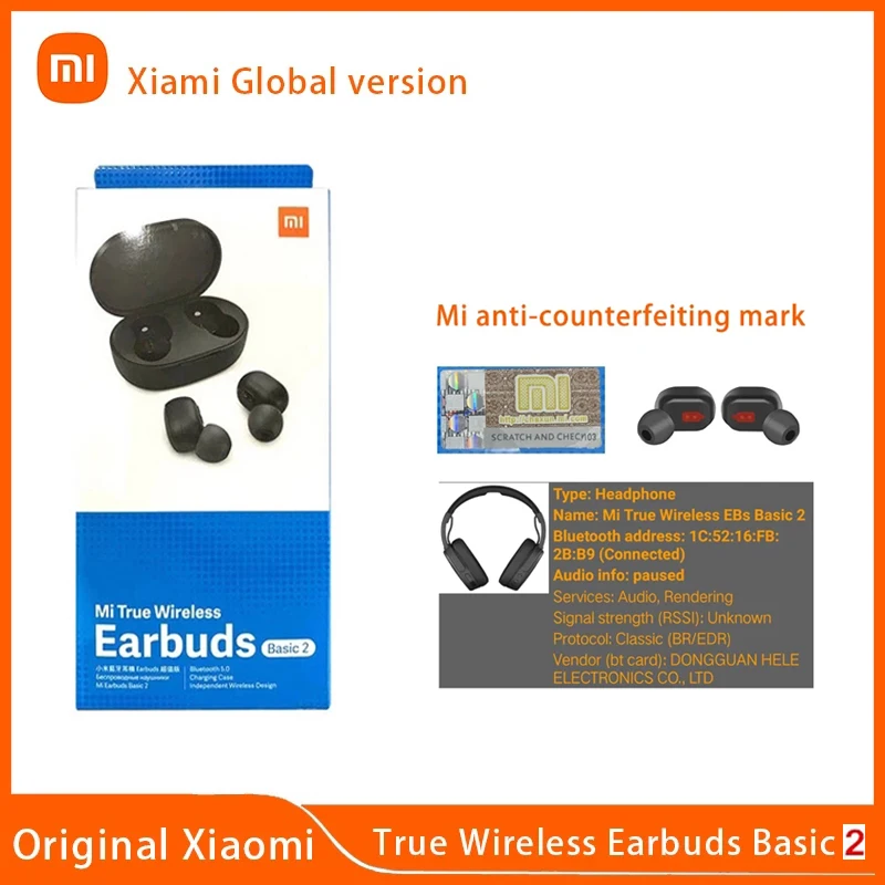 Xiaomi Mi True Wireless Ebs Basic 2