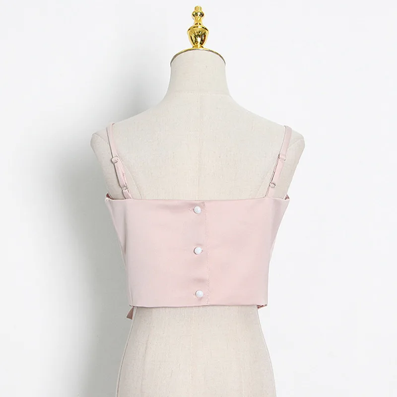 Mozision Chic Sexy Bow Camisole Women Backless Sleeveless Croptop 2021 Spring New Vogue Slim Club Party Female Tank Top 
Mozision Chic Sexy Bow Camisole Women Backless Sleeveless Croptop 2021 Spring New Vogue Slim Club Party Female Tank Top