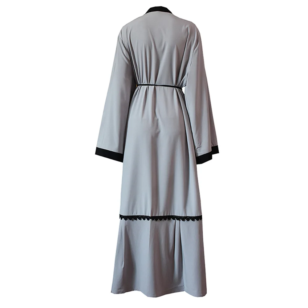 Donsignet Muslim Dress Muslim Fashion Lace-up Embroidery Loose Cardigan Robe Middle East Eid Duabi Abaya Turkey Robe Belt
Donsignet Muslim Dress Muslim Fashion Lace-up Embroidery Loose Cardigan Robe Middle East Eid Duabi Abaya Turkey Robe Belt