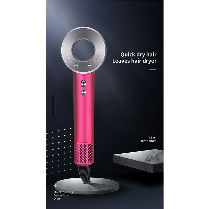 Powerful Portable Negative Ionic Professional Hair Dryer cold quick drying Hot &Cold air Styling Tool Leafless Salon Blow Dryer 
Powerful Portable Negative Ionic Professional Hair Dryer cold quick drying Hot &Cold air Styling Tool Leafless Salon Blow Dryer