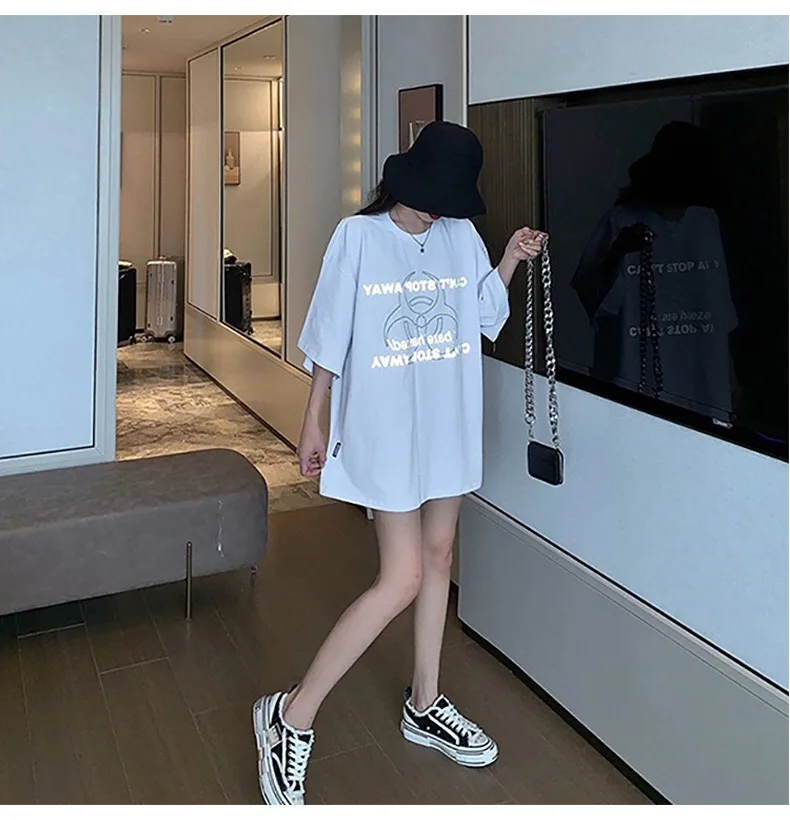 J367-T-shirt women's summer new women's short-sleeved Slim wild solid half-sleeved shirt
J367-T-shirt women's summer new women's short-sleeved Slim wild solid half-sleeved shirt