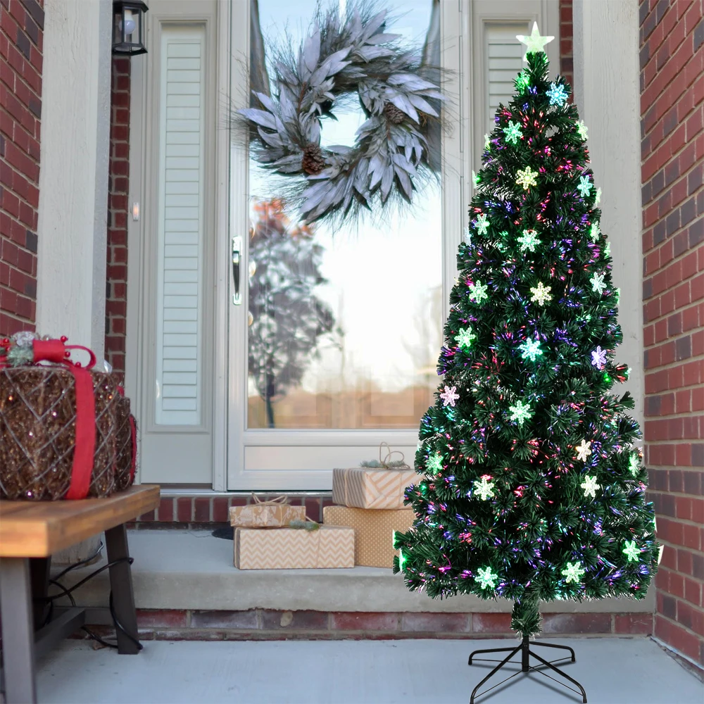 Christmas Tree Less Lights Fiber Optic Pvc DIY Home Garden Outdoor Holiday Party Beautifully Decorated Small Tree 7/6 Ft
Christmas Tree Less Lights Fiber Optic Pvc DIY Home Garden Outdoor Holiday Party Beautifully Decorated Small Tree 7/6 Ft