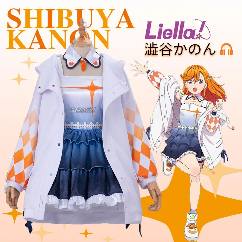 Anime Liella LoveLive!SuperStar!!SJ Dress Dress Chisato Kanon Sumire Keke Ren Cosplay Costume Halloween Outfit For Women Girls
Anime Liella LoveLive!SuperStar!!SJ Dress Dress Chisato Kanon Sumire Keke Ren Cosplay Costume Halloween Outfit For Women Girls