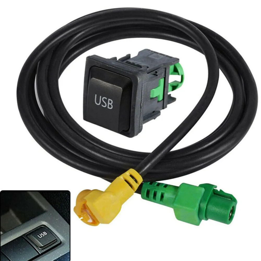 1set USB Car Switch Socket With Cable Fit For RCD510 RCD310 Golf/R For Volkswagen MK5 MK6 Scirocco
1set USB Car Switch Socket With Cable Fit For RCD510 RCD310 Golf/R For Volkswagen MK5 MK6 Scirocco