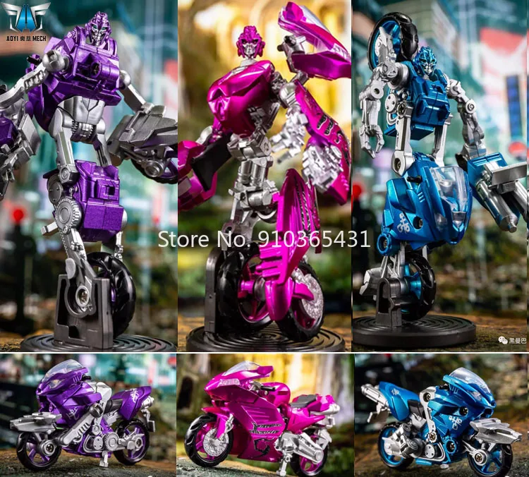 Трансформация ls-19 ls19 Arcee Elita-one Chromia Three superonic Sister Set мотоцикл фигурка Робот Игрушки |