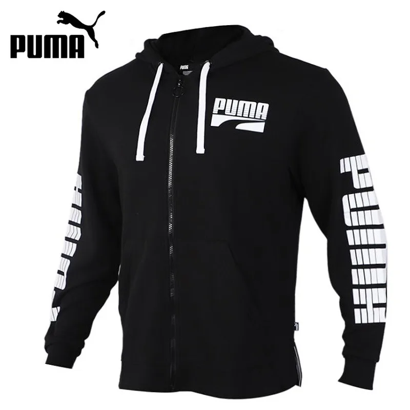Оригинальный Новое поступление Пума Rebel Bold FZ Толстовка TR мужская куртка с капюшоном спортивная