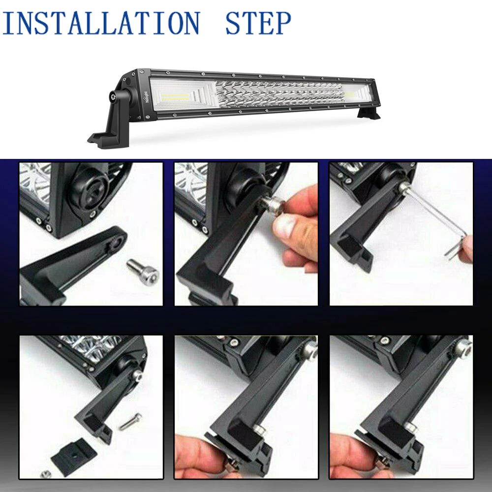 22 Inch LED Light Bar Tri-Rows Spot Flood Combo Beam 270W 9-30V 270W for Off Road Boat Car Driving led Light spotlight
22 Inch LED Light Bar Tri-Rows Spot Flood Combo Beam 270W 9-30V 270W for Off Road Boat Car Driving led Light spotlight
