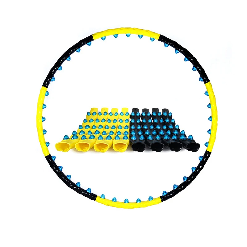 Double Row Magnet Sport Hoop Fitness Massage 7/8 Parts Magnetic Fitness Hoop Exercise Ring Circle Crossfit Workout Equipments
Double Row Magnet Sport Hoop Fitness Massage 7/8 Parts Magnetic Fitness Hoop Exercise Ring Circle Crossfit Workout Equipments