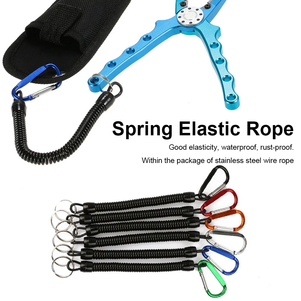 New Fishing Anti-lost Rope Phone Keychain Retractable Spring Elastic Rope Security Gear Tool Bait Fishing Gear Fishing Lanyards
New Fishing Anti-lost Rope Phone Keychain Retractable Spring Elastic Rope Security Gear Tool Bait Fishing Gear Fishing Lanyards