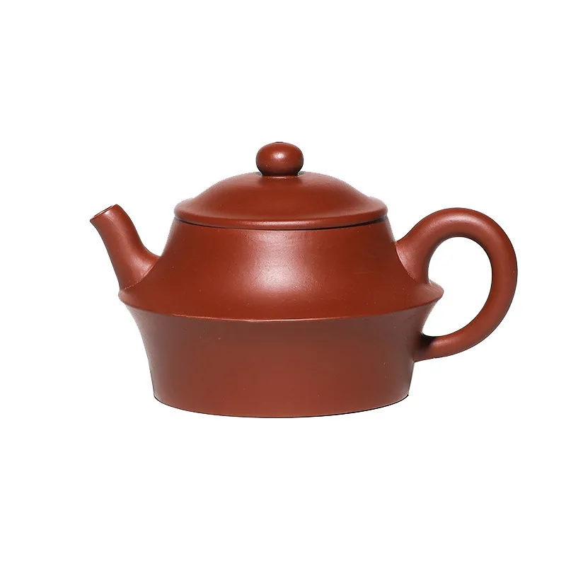 Hundred Believe Dark-red Enameled Pottery Teapot Yixing Full Manual Raw Ore Bright Red Paojia's Clay Oiliness Big Line Round Pot
Hundred Believe Dark-red Enameled Pottery Teapot Yixing Full Manual Raw Ore Bright Red Paojia's Clay Oiliness Big Line Round Pot