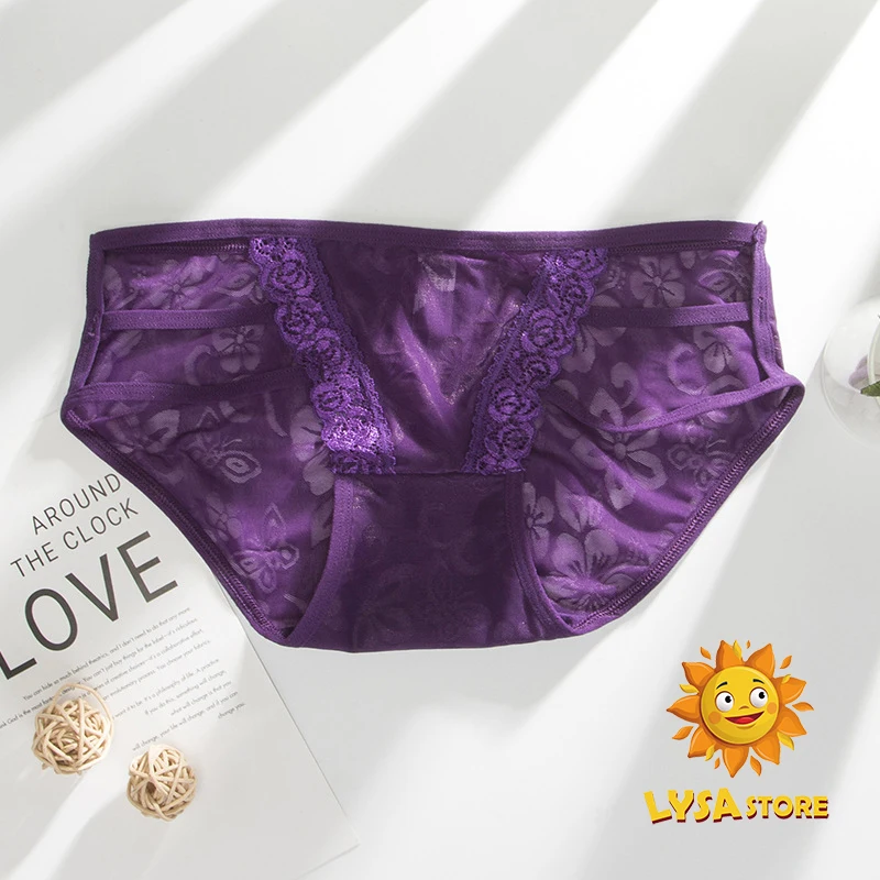 Lace Sexy Striped Women 's Underwear Traceless Underwear Female Sexy Temptation Cotton Crotch T-shaped Low Waist Briefs Panties
Lace Sexy Striped Women 's Underwear Traceless Underwear Female Sexy Temptation Cotton Crotch T-shaped Low Waist Briefs Panties