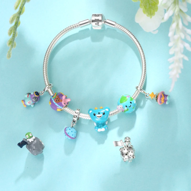 100% Real 925 Sterling Silver Charms Pendant Interstellar Exploration Series Silver Beads for Original Pandora Bracelet Jewelry
100% Real 925 Sterling Silver Charms Pendant Interstellar Exploration Series Silver Beads for Original Pandora Bracelet Jewelry